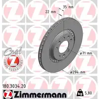 ZIMMERMANN Bremsscheiben + Bel&auml;ge CITROEN JUMPY PEUGEOT EXPERT TRAVELLER hinten