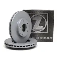 ZIMMERMANN Bremsscheiben f&uuml;r NISSAN ALMERA TINO MAXIMA PRIMERA X-TRAIL vorne