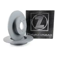 ZIMMERMANN Bremsscheiben Satz f&uuml;r Nissan Almera (V10) Tino Primera (P12) hinten