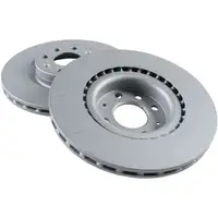 ZIMMERMANN Bremsen Bremsscheiben + Bremsbel&auml;ge + Wako f&uuml;r Fiat Punto 199 vorne