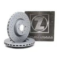 ZIMMERMANN Bremsscheiben Satz ABARTH 500 / C (595 / 695) 1.4 135-189 PS vorne