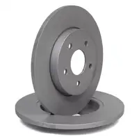ZIMMERMANN Bremsscheiben + Bremsbel&auml;ge FORD MONDEO III MK3 bis 08.2004 hinten