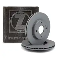 ZIMMERMANN Bremsscheiben Satz f&uuml;r FORD FIESTA VI MK6 KA+ (UK, FK) vorne