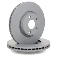 ZIMMERMANN Bremsen Bremsscheiben + Bel&auml;ge f&uuml;r Ford Mondeo IV MK4 vorne + hinten