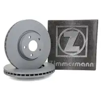 ZIMMERMANN Bremsscheiben Satz f&uuml;r Ford Mondeo IV MK4 1.6-2.5 1.6-2.2TDCi vorne