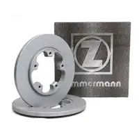 ZIMMERMANN Bremsscheiben Satz f&uuml;r FORD TRANSIT 2.2 TDCi ab 08.2013 hinten