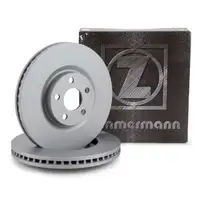 ZIMMERMANN Bremsscheiben f&uuml;r FORD EDGE GALAXY S-MAX 17 Zoll ab 01.2015 vorne