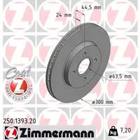 ZIMMERMANN Bremsscheiben + Bremsbel&auml;ge f&uuml;r FORD FOCUS MK1 ST170 173 PS vorne