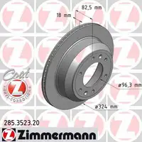 ZIMMERMANN Bremsen Bremsscheiben + Bremsbel&auml;ge HYUNDAI H-1 (TQ) 2.5 CRDi hinten