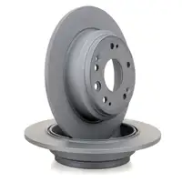 ZIMMERMANN Bremsen Kit Bremsscheiben + Bel&auml;ge f&uuml;r Honda Accord VII Tourer hinten