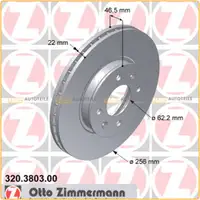 ZIMMERMANN Bremsscheiben + Bel&auml;ge HYUNDAI ACCENT III i20 (PB) KIA RIO II vorne