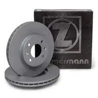 ZIMMERMANN Bremsscheiben f&uuml;r Hyundai Accent III (MC) i20 Kia Rio II (JB) vorne
