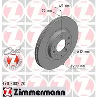 ZIMMERMANN Bremsscheiben Satz f&uuml;r MAZDA MX-5 III (NC) 1.8 2.0 126/160 PS vorne