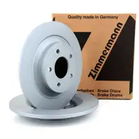 ZIMMERMANN Bremsscheiben f&uuml;r Mazda 5 (CR19 CW) 1.8-2.3 1.6/2.0CD 16 Zoll hinten