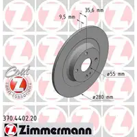 ZIMMERMANN Bremsscheiben + Bel&auml;ge FIAT 124 Spider 1.4 + MAZDA MX-5 IV 2.0 hinten