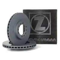ZIMMERMANN Bremsscheiben f&uuml;r MITSUBISHI L200 PAJERO II 2.4 3.0 2.5/2.8TD vorne
