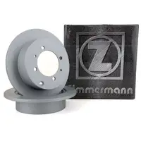 ZIMMERMANN Bremsscheiben f&uuml;r Mitsubishi Galant V VI Lancer Santamo Space hinten