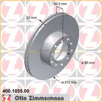 ZIMMERMANN Bremsscheiben Satz Mercedes SL R107 350SL C107 350SLC vorne