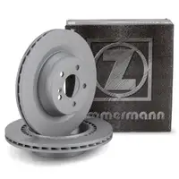 ZIMMERMANN Bremsscheiben Satz Mercedes CLS C218 C219 X218 W211 W212 S212 hinten