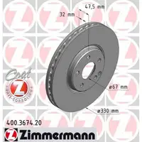 ZIMMERMANN Bremsscheiben Satz Mercedes E-Klasse W210 S210 E500 4-matic vorne