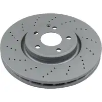 ZIMMERMANN Bremsscheiben Satz MERCEDES CLS C218 X218 350/400 220-350CDI vorne