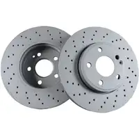 ZIMMERMANN Bremsscheiben Satz Mercedes W176 W246 C117 X156 mit Sportpaket vorne