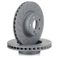 ZIMMERMANN Bremsscheiben + Bel&auml;ge MERCEDES W220 S430 S500 S320/400CDI C215 vorne