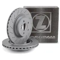ZIMMERMANN Bremsscheiben Satz Mercedes CLS C219 W211 S211 CLS/E55/63AMG hinten