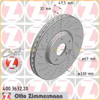 ZIMMERMANN Bremsen Kit Bremsscheiben + Bel&auml;ge + Wako Mercedes W211 4-matic vorne