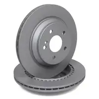 ZIMMERMANN Bremsscheiben Satz MERCEDES S-KLASSE W221 SL R230 hinten