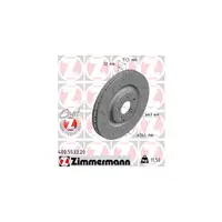 Bremsscheiben + Bel&auml;ge Set MERCEDES CLS C218 X218 400 4-matic vorne