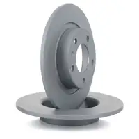 ZIMMERMANN Bremsen Bremsscheiben + Bel&auml;ge f&uuml;r Opel Corsa D 1.6Turbo OPC hinten