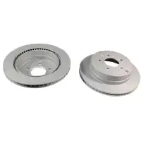 ZIMMERMANN Bremsscheiben + Bremsbel&auml;ge f&uuml;r CHEVROLET CAPTIVA OPEL ANTARA hinten