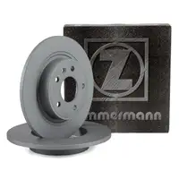 ZIMMERMANN Bremsscheiben Satz f&uuml;r OPEL AMPERA ASTRA J CASCADA ZAFIRA C hinten