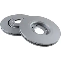 ZIMMERMANN Bremsen Bremsscheiben + Bel&auml;ge Citroen C3 DS3 f&uuml;r Peugeot 2008 vorne