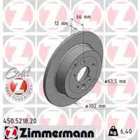 ZIMMERMANN Bremsscheiben Satz LAND f&uuml;r ROVER FREELANDER 2 (L359) hinten