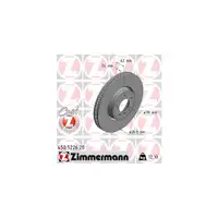 ZIMMERMANN Bremsscheiben + Bel&auml;ge LAND ROVER RANGE ROVER IV (L405) 18 Zoll vorne
