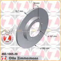 ZIMMERMANN Bremsscheiben Satz f&uuml;r Porsche 911 2.0 110-150 PS 912 1.6 90 PS vorne