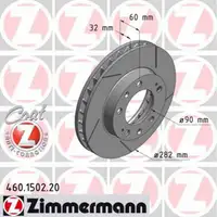ZIMMERMANN Bremsscheiben Satz f&uuml;r Porsche 928 4.5 4.7S 09.1977-07.1985 vorne