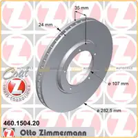 ZIMMERMANN Bremsscheiben Satz f&uuml;r Porsche 911 3.1 Carrera 3.2 SC Carrera vorne
