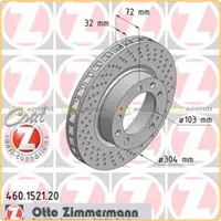 ZIMMERMANN Bremsen Bremsscheiben + Bel&auml;ge f&uuml;r PORSCHE 911 (993) Carrera vorne