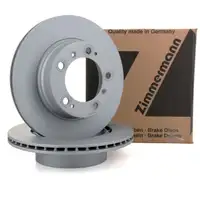ZIMMERMANN Bremsscheiben f&uuml;r Porsche Boxster (986) 2.5 2.7 204-228 PS hinten