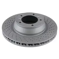 ZIMMERMANN Bremsscheiben Bel&auml;ge PORSCHE 911 991 3.0/3.4Carrera 350/370 PS hinten