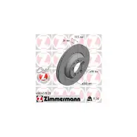 Bremsscheiben + Bel&auml;ge + Wako PORSCHE Panamera 971 19 Zoll 1KA/1KJ hinten