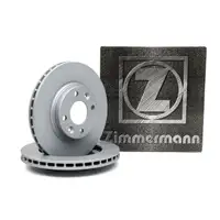 ZIMMERMANN Bremsscheiben f&uuml;r Dacia Logan MCV Sandero Renault Clio Twingo vorne