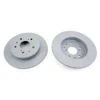 ZIMMERMANN Bremsscheiben + Bel&auml;ge SUZUKI SWIFT 3 (MZ EZ) 1.6 SPORT 125 PS hinten