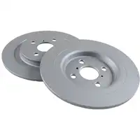 ZIMMERMANN Bremsscheiben f&uuml;r Toyota Yaris 1.0-1.8VVTi 1.4 D-4D 1.5Hybrid hinten