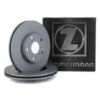 ZIMMERMANN Bremsscheiben Satz f&uuml;r Toyota Auris Corolla 1.3 1.6 1.4D-D vorne