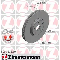 ZIMMERMANN Bremsscheiben Satz LEXUS GS 300 430 460 450h RC 300h vorne