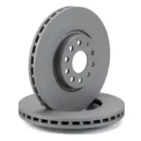 ZIMMERMANN Bremsscheiben + Bel&auml;ge + Wako SEAT ALHAMBRA VW SHARAN TIGUAN vorne
